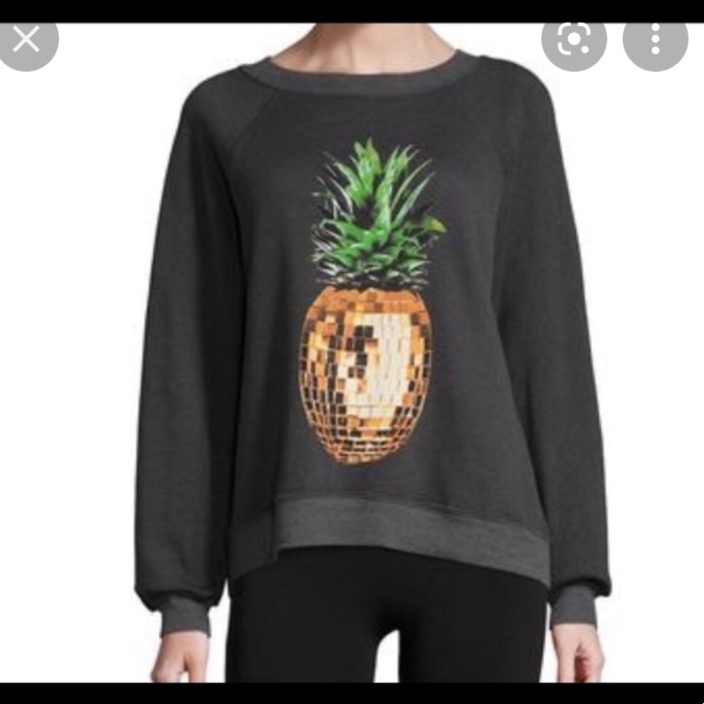 Wildfox Disco Pineapple Sweatshirt - Picture 1 of 9